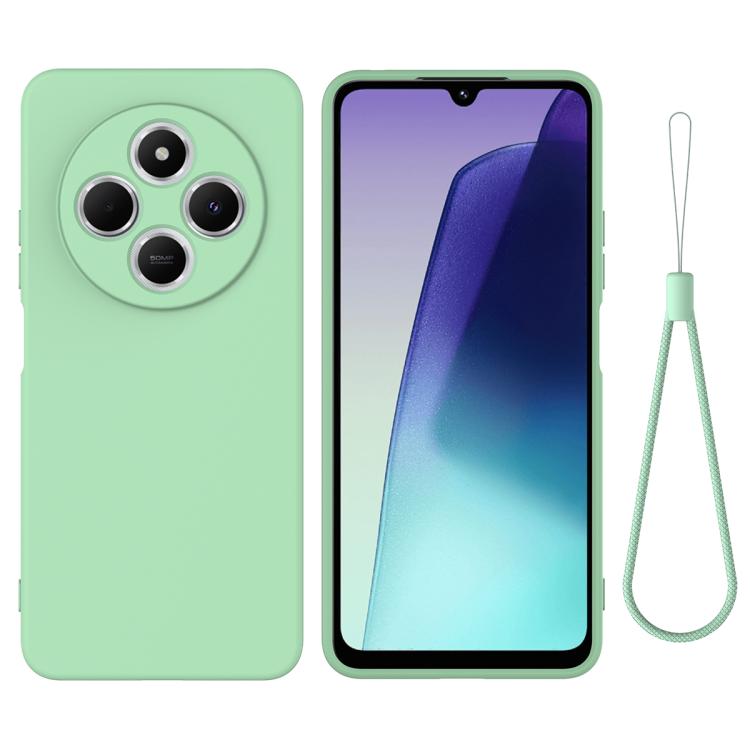 Solid Color Liquid Silicone Dropproof Full Coverage Phone Case, For Redmi 17C 4G 171mm, For Redmi A7 4G / Poco C81x 4G, For Redmi 15 4G Global 169mm / Note 15R, For Redmi A7 Pro 171mm / Poco C85x 5G, For Redmi 15a 5G / R70 5G / R70m 5G                 ...