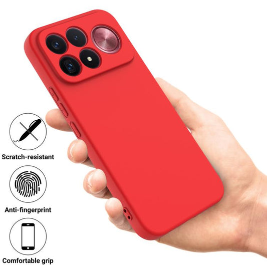 Solid Color Liquid Silicone Dropproof Full Coverage Phone Case, For Redmi K100 Pro Max / Poco F9 Ultra, For Redmi 17C 4G 171mm, For Redmi A7 4G / Poco C81x 4G, For Redmi 15 4G Global 169mm / Note 15R, For Redmi A7 Pro 171mm / Poco C85x 5G              ...