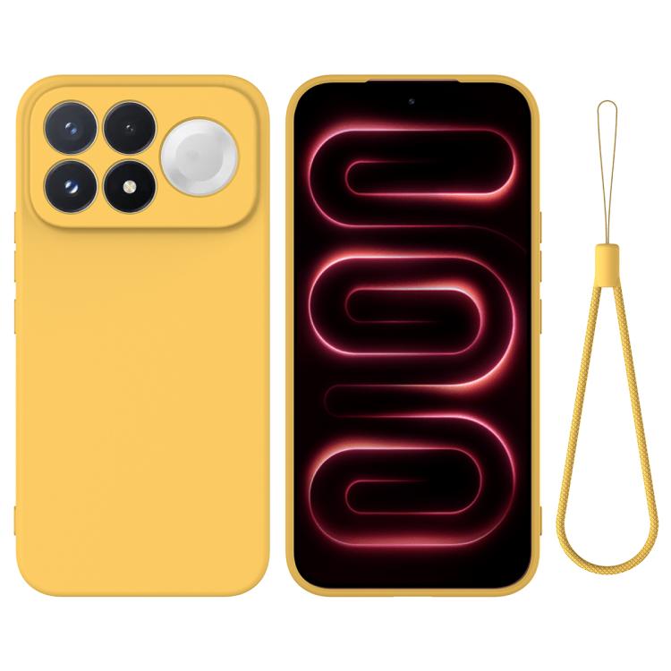 Solid Color Liquid Silicone Dropproof Full Coverage Phone Case, For Redmi Note 17 4G / 5G 169.7mm, For Redmi K100 Pro Max / Poco F9 Ultra, For Redmi K100 Pro / Poco F9 Pro, For Redmi 17C 4G 171mm, For Redmi A7 4G / Poco C81x 4G                         ...