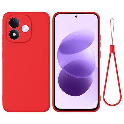 Solid Color Liquid Silicone Dropproof Full Coverage Phone Case, For Redmi Note 17 4G / 5G 169.7mm, For Redmi K100 Pro Max / Poco F9 Ultra, For Redmi K100 Pro / Poco F9 Pro, For Redmi 17C 4G 171mm, For Redmi A7 4G / Poco C81x 4G                         ...