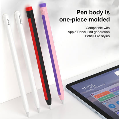 Colorful Pencil Style Stylus Silicone Protective Case, For Apple Pencil 2 / Pencil Pro