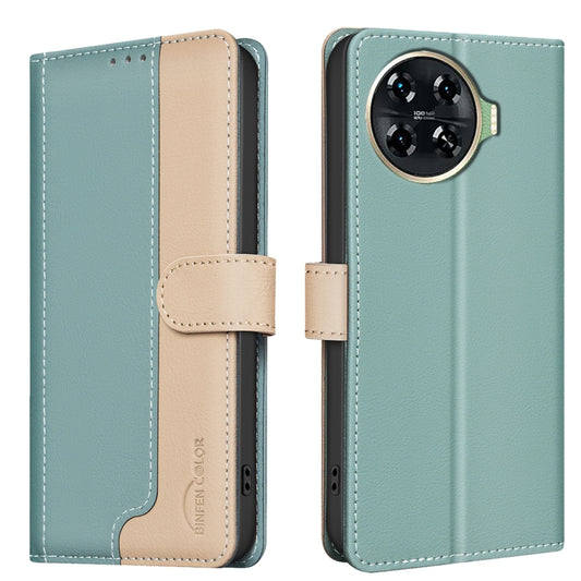 Color Matching RFID Anti-theft Leather Phone Case, For Tecno Spark 20 Pro+, For Tecno Spark 20 Pro, For Tecno Spark  Go 2024 / 20C / Pop 8, For Tecno Spark 20