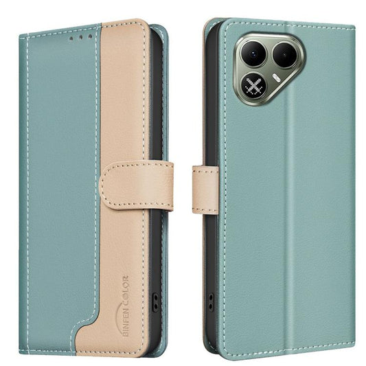 Color Matching RFID Anti-theft Leather Phone Case, For Tecno Pova 8 5G, For Tecno Spark 50 5G, For Tecno Pova Curve 2 5G, For Tecno Spark 50 4G, For Tecno Camon 50 Pro 4G, For Tecno Camon 50 4G, For Tecno Spark Go 3, For Tecno Pova 7 Pro 5G