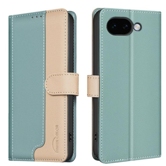 Color Matching RFID Anti-theft Leather Phone Case, For Google Pixel 11a, For Google Pixel 11 / 11 Pro, For Google Pixel 10a, For Google Pixel 9A, For Google Pixel 9 Pro, For Google Pixel 9, For Google Pixel 8a, For Google Pixel 8 Pro, For Google Pixel 8