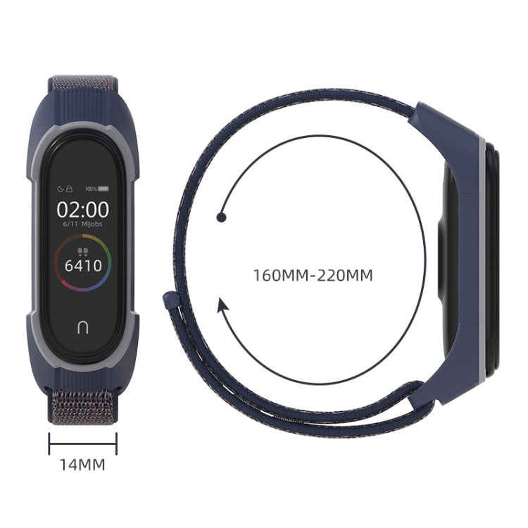 For Xiaomi Mi Band 5 / 4 / 3 Nylon Replacement Strap Watchband