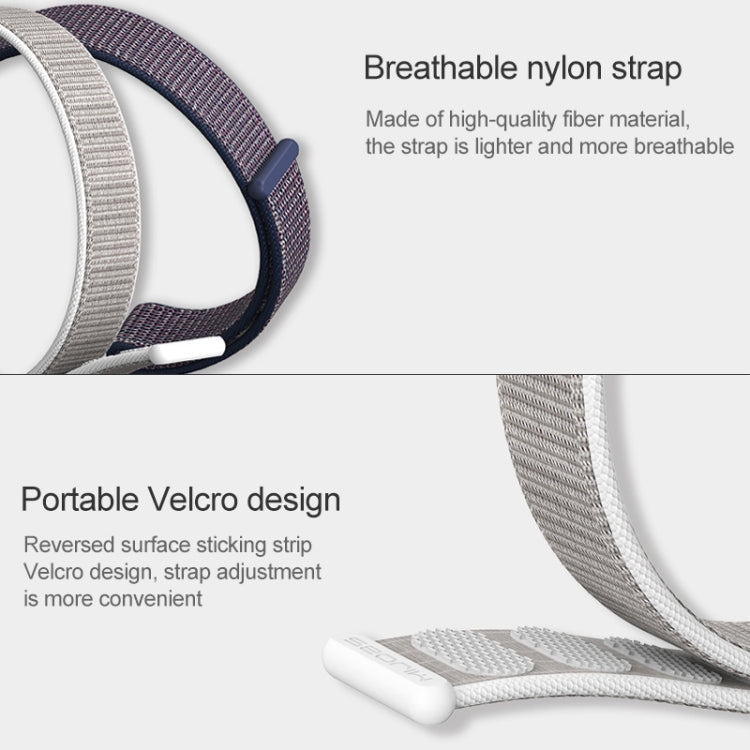 For Xiaomi Mi Band 5 / 4 / 3 Nylon Replacement Strap Watchband