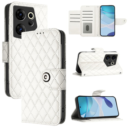 Rhombic Texture Flip Leather Phone Case with Lanyard, For Tecno Spark 20 Pro+, For Tecno Spark 20 Pro, For Tecno Spark GO 2024 / Spark 20C, For Tecno Spark 20, For Tecno Pova 5 Pro 5G, For Tecno Pova Neo 3, For Tecno Pova 5 4G                          ...