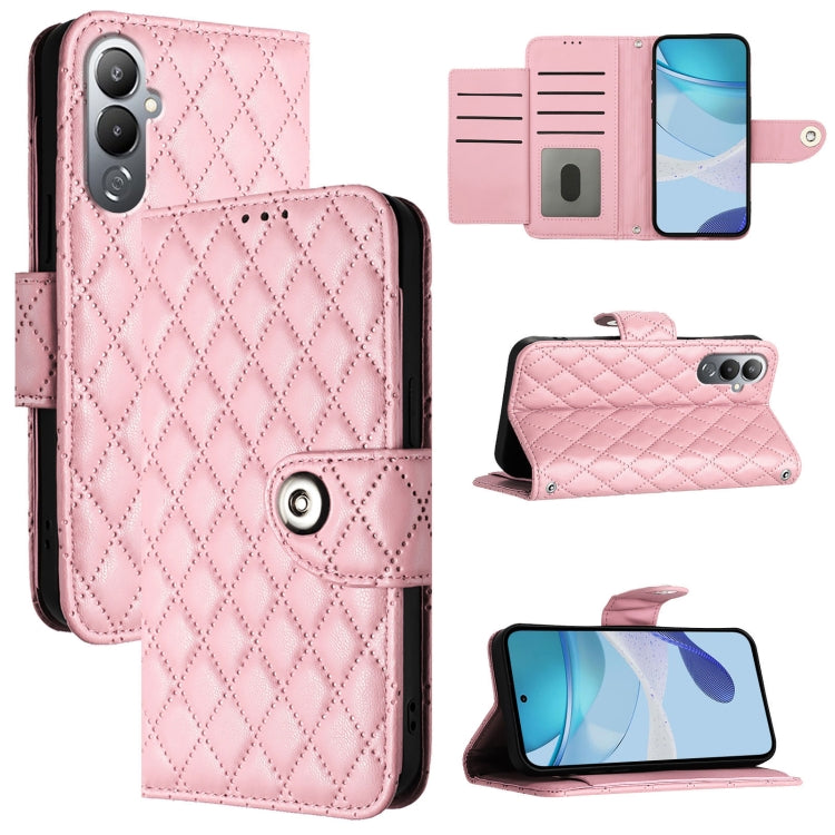 Rhombic Texture Flip Leather Phone Case with Lanyard, For Tecno Camon 19 Pro 5G, For Tecno Pova 4 Pro, For Tecno Pova 4, For Tecno Pova Neo 2, For Tecno Spark 9, For Tecno Spark 9 Pro / Spark 9T, For Tecno Camon 19, For Tecno Camon 19 Neo              ...