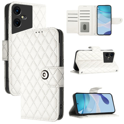 Rhombic Texture Flip Leather Phone Case with Lanyard, For Tecno Spark 20 Pro+, For Tecno Spark 20 Pro, For Tecno Spark GO 2024 / Spark 20C, For Tecno Spark 20, For Tecno Pova 5 Pro 5G, For Tecno Pova Neo 3, For Tecno Pova 5 4G                          ...
