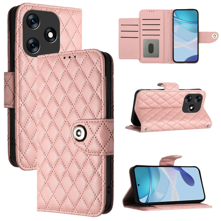 Rhombic Texture Flip Leather Phone Case with Lanyard, For Tecno Spark 20 Pro+, For Tecno Spark 20 Pro, For Tecno Spark GO 2024 / Spark 20C, For Tecno Spark 20, For Tecno Pova 5 Pro 5G, For Tecno Pova Neo 3, For Tecno Pova 5 4G                          ...