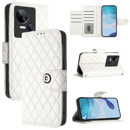 Rhombic Texture Flip Leather Phone Case with Lanyard, For Tecno Spark 20 Pro+, For Tecno Spark 20 Pro, For Tecno Spark GO 2024 / Spark 20C, For Tecno Spark 20, For Tecno Pova 5 Pro 5G, For Tecno Pova Neo 3, For Tecno Pova 5 4G                          ...