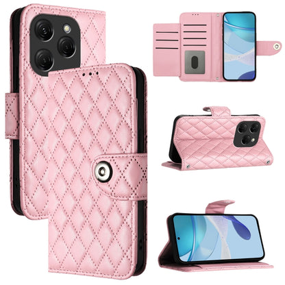 Rhombic Texture Flip Leather Phone Case with Lanyard, For Tecno Spark 20 Pro+, For Tecno Spark 20 Pro, For Tecno Spark GO 2024 / Spark 20C, For Tecno Spark 20, For Tecno Pova 5 Pro 5G, For Tecno Pova Neo 3, For Tecno Pova 5 4G                          ...