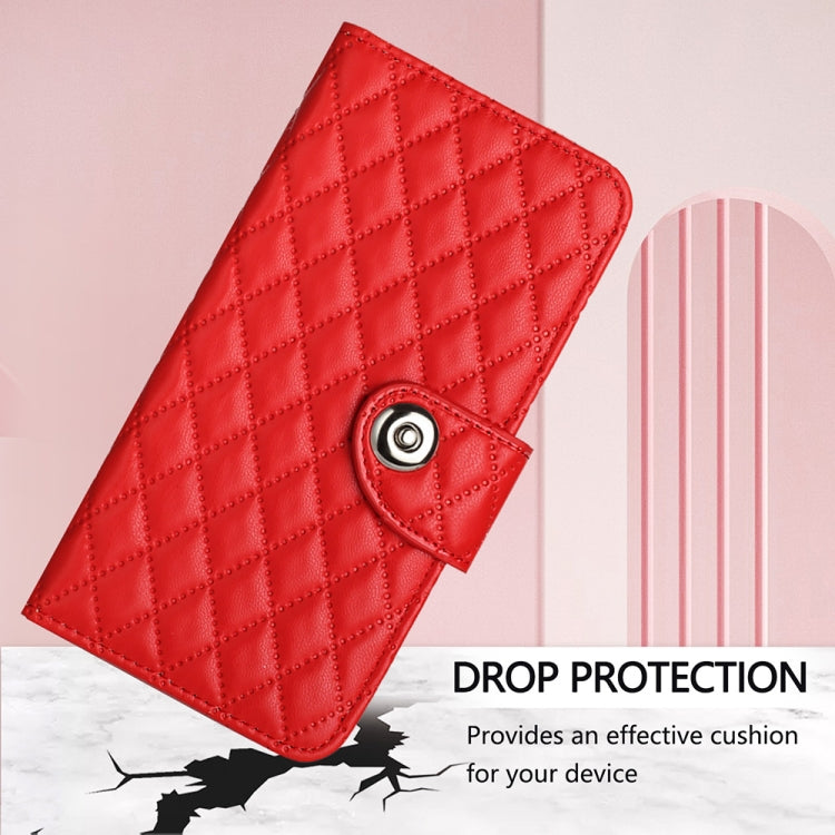 Rhombic Texture Flip Leather Phone Case with Lanyard, For Tecno Spark 20 Pro+, For Tecno Spark 20 Pro, For Tecno Spark GO 2024 / Spark 20C, For Tecno Spark 20, For Tecno Pova 5 Pro 5G, For Tecno Pova Neo 3, For Tecno Pova 5 4G                          ...