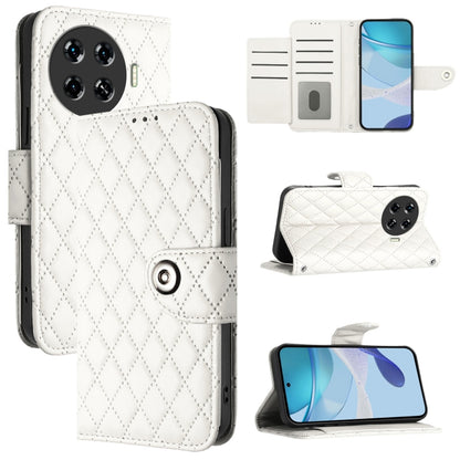 Rhombic Texture Flip Leather Phone Case with Lanyard, For Tecno Spark 20 Pro+, For Tecno Spark 20 Pro, For Tecno Spark GO 2024 / Spark 20C, For Tecno Spark 20, For Tecno Pova 5 Pro 5G, For Tecno Pova Neo 3, For Tecno Pova 5 4G                          ...
