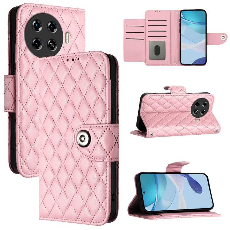 Rhombic Texture Flip Leather Phone Case with Lanyard, For Tecno Spark 20 Pro+, For Tecno Spark 20 Pro, For Tecno Spark GO 2024 / Spark 20C, For Tecno Spark 20, For Tecno Pova 5 Pro 5G, For Tecno Pova Neo 3, For Tecno Pova 5 4G                          ...