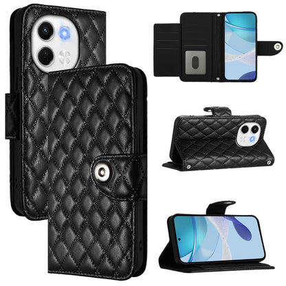 Rhombic Texture Flip Leather Phone Case with Lanyard, For Tecno Camon 50 4G, For Tecno Spark Slim 5G, For Tecno Camon 40 Pro 4G, For Tecno Camon 40 Premier, For Tecno Camon 40 4G, For Tecno Spark 30 5G, For Tecno Spark 30 5G / Pova 6 Neo 5G            ...