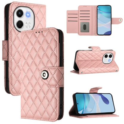 Rhombic Texture Flip Leather Phone Case with Lanyard, For Tecno Camon 50 4G, For Tecno Spark Slim 5G, For Tecno Camon 40 Pro 4G, For Tecno Camon 40 Premier, For Tecno Camon 40 4G, For Tecno Spark 30 5G, For Tecno Spark 30 5G / Pova 6 Neo 5G            ...