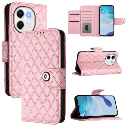 Rhombic Texture Flip Leather Phone Case with Lanyard, For Tecno Camon 50 4G, For Tecno Spark Slim 5G, For Tecno Camon 40 Pro 4G, For Tecno Camon 40 Premier, For Tecno Camon 40 4G, For Tecno Spark 30 5G, For Tecno Spark 30 5G / Pova 6 Neo 5G            ...