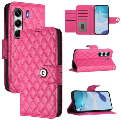 Rhombic Texture Flip Leather Phone Case with Lanyard, For Tecno Camon 50 4G, For Tecno Spark Slim 5G, For Tecno Camon 40 Pro 4G, For Tecno Camon 40 Premier, For Tecno Camon 40 4G, For Tecno Spark 30 5G, For Tecno Spark 30 5G / Pova 6 Neo 5G            ...