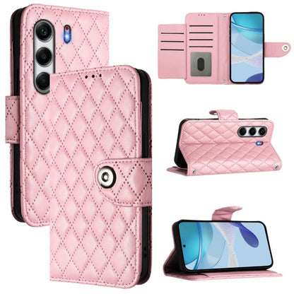 Rhombic Texture Flip Leather Phone Case with Lanyard, For Tecno Camon 50 4G, For Tecno Spark Slim 5G, For Tecno Camon 40 Pro 4G, For Tecno Camon 40 Premier, For Tecno Camon 40 4G, For Tecno Spark 30 5G, For Tecno Spark 30 5G / Pova 6 Neo 5G            ...