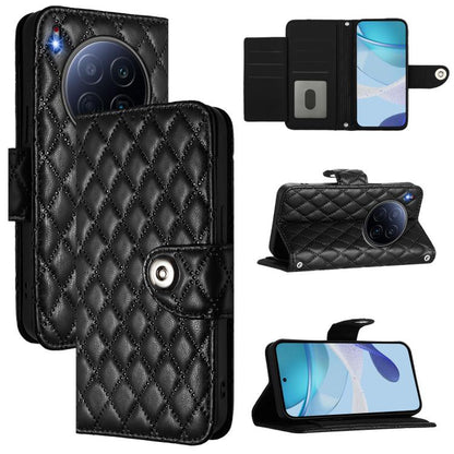 Rhombic Texture Flip Leather Phone Case with Lanyard, For Tecno Camon 50 4G, For Tecno Spark Slim 5G, For Tecno Camon 40 Pro 4G, For Tecno Camon 40 Premier, For Tecno Camon 40 4G, For Tecno Spark 30 5G, For Tecno Spark 30 5G / Pova 6 Neo 5G            ...