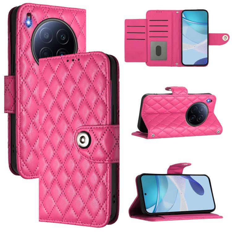 Rhombic Texture Flip Leather Phone Case with Lanyard, For Tecno Camon 50 4G, For Tecno Spark Slim 5G, For Tecno Camon 40 Pro 4G, For Tecno Camon 40 Premier, For Tecno Camon 40 4G, For Tecno Spark 30 5G, For Tecno Spark 30 5G / Pova 6 Neo 5G            ...