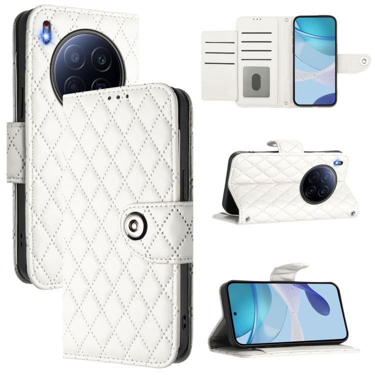 Rhombic Texture Flip Leather Phone Case with Lanyard, For Tecno Camon 50 4G, For Tecno Spark Slim 5G, For Tecno Camon 40 Pro 4G, For Tecno Camon 40 Premier, For Tecno Camon 40 4G, For Tecno Spark 30 5G, For Tecno Spark 30 5G / Pova 6 Neo 5G            ...