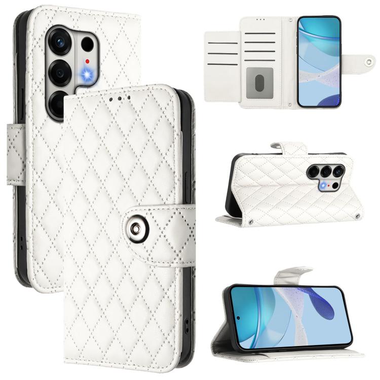 Rhombic Texture Flip Leather Phone Case with Lanyard, For Tecno Camon 50 4G, For Tecno Spark Slim 5G, For Tecno Camon 40 Pro 4G, For Tecno Camon 40 Premier, For Tecno Camon 40 4G, For Tecno Spark 30 5G, For Tecno Spark 30 5G / Pova 6 Neo 5G            ...