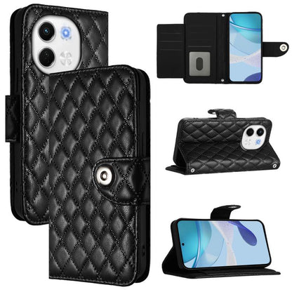 Rhombic Texture Flip Leather Phone Case with Lanyard, For Tecno Camon 50 4G, For Tecno Spark Slim 5G, For Tecno Camon 40 Pro 4G, For Tecno Camon 40 Premier, For Tecno Camon 40 4G, For Tecno Spark 30 5G, For Tecno Spark 30 5G / Pova 6 Neo 5G            ...