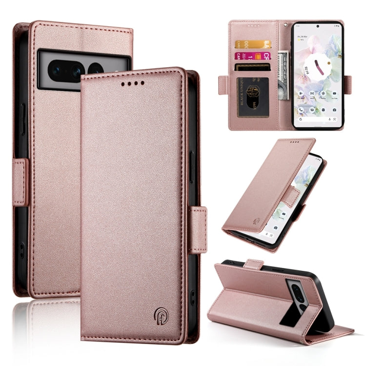 Side Buckle Magnetic Frosted Leather Phone Case, For Google Pixel 11 Pro XL, For Google Pixel 11 / Pixel 11 Pro, For Google Pixel 10a, For Google Pixel 9a, For Google Pixel 9 Pro, For Google Pixel 9, For Google Pixel 8a, For Google Pixel 8 Pro         ...