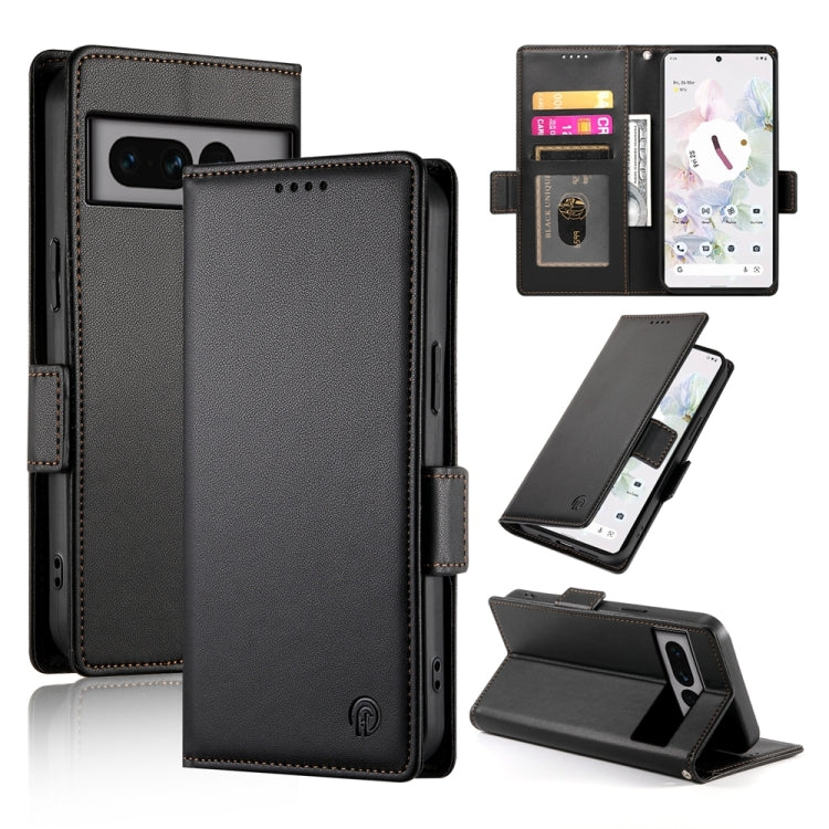 Side Buckle Magnetic Frosted Leather Phone Case, For Google Pixel 11 Pro XL, For Google Pixel 11 / Pixel 11 Pro, For Google Pixel 10a, For Google Pixel 9a, For Google Pixel 9 Pro, For Google Pixel 9, For Google Pixel 8a, For Google Pixel 8 Pro         ...