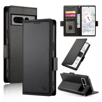Side Buckle Magnetic Frosted Leather Phone Case, For Google Pixel 11 Pro XL, For Google Pixel 11 / Pixel 11 Pro, For Google Pixel 10a, For Google Pixel 9a, For Google Pixel 9 Pro, For Google Pixel 9, For Google Pixel 8a, For Google Pixel 8 Pro         ...