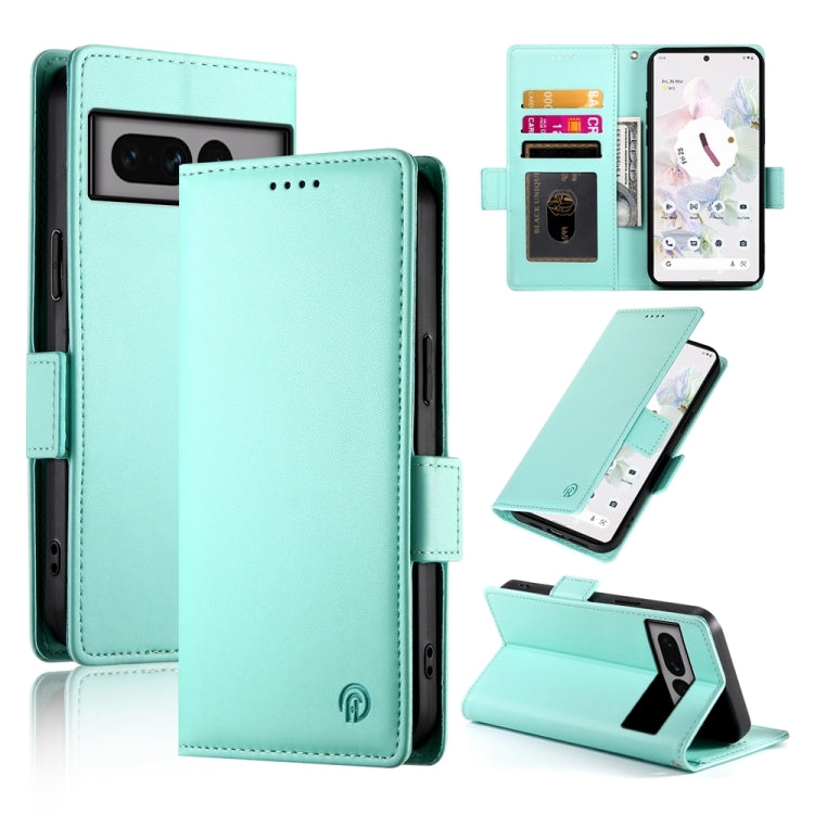 Side Buckle Magnetic Frosted Leather Phone Case, For Google Pixel 11 Pro XL, For Google Pixel 11 / Pixel 11 Pro, For Google Pixel 10a, For Google Pixel 9a, For Google Pixel 9 Pro, For Google Pixel 9, For Google Pixel 8a, For Google Pixel 8 Pro         ...