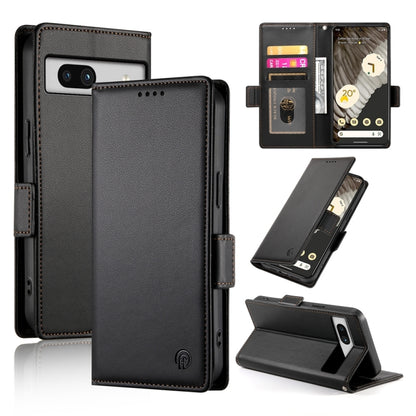 Side Buckle Magnetic Frosted Leather Phone Case, For Google Pixel 11 Pro XL, For Google Pixel 11 / Pixel 11 Pro, For Google Pixel 10a, For Google Pixel 9a, For Google Pixel 9 Pro, For Google Pixel 9, For Google Pixel 8a, For Google Pixel 8 Pro         ...