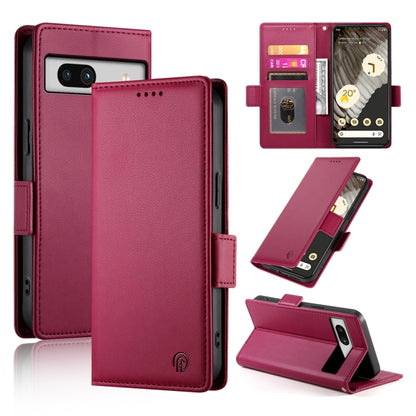 Side Buckle Magnetic Frosted Leather Phone Case, For Google Pixel 11 Pro XL, For Google Pixel 11 / Pixel 11 Pro, For Google Pixel 10a, For Google Pixel 9a, For Google Pixel 9 Pro, For Google Pixel 9, For Google Pixel 8a, For Google Pixel 8 Pro         ...