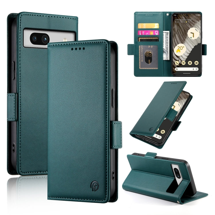 Side Buckle Magnetic Frosted Leather Phone Case, For Google Pixel 11 Pro XL, For Google Pixel 11 / Pixel 11 Pro, For Google Pixel 10a, For Google Pixel 9a, For Google Pixel 9 Pro, For Google Pixel 9, For Google Pixel 8a, For Google Pixel 8 Pro         ...