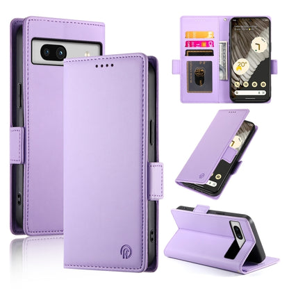 Side Buckle Magnetic Frosted Leather Phone Case, For Google Pixel 11 Pro XL, For Google Pixel 11 / Pixel 11 Pro, For Google Pixel 10a, For Google Pixel 9a, For Google Pixel 9 Pro, For Google Pixel 9, For Google Pixel 8a, For Google Pixel 8 Pro         ...