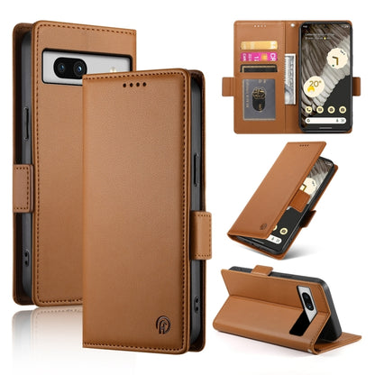 Side Buckle Magnetic Frosted Leather Phone Case, For Google Pixel 11 Pro XL, For Google Pixel 11 / Pixel 11 Pro, For Google Pixel 10a, For Google Pixel 9a, For Google Pixel 9 Pro, For Google Pixel 9, For Google Pixel 8a, For Google Pixel 8 Pro         ...