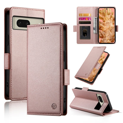 Side Buckle Magnetic Frosted Leather Phone Case, For Google Pixel 11 Pro XL, For Google Pixel 11 / Pixel 11 Pro, For Google Pixel 10a, For Google Pixel 9a, For Google Pixel 9 Pro, For Google Pixel 9, For Google Pixel 8a, For Google Pixel 8 Pro         ...