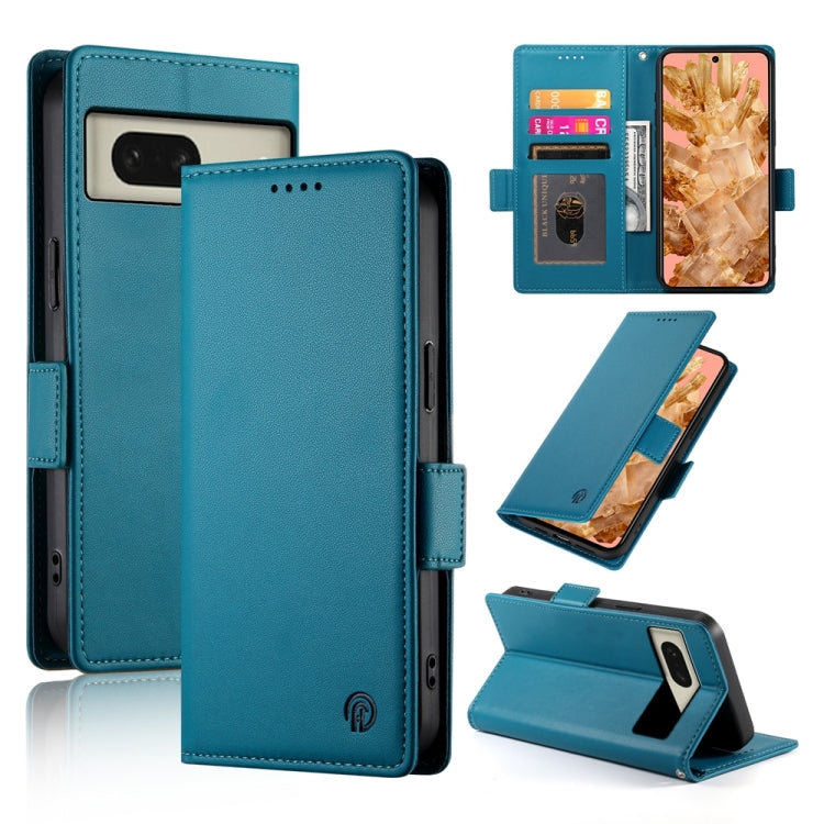Side Buckle Magnetic Frosted Leather Phone Case, For Google Pixel 11 Pro XL, For Google Pixel 11 / Pixel 11 Pro, For Google Pixel 10a, For Google Pixel 9a, For Google Pixel 9 Pro, For Google Pixel 9, For Google Pixel 8a, For Google Pixel 8 Pro         ...