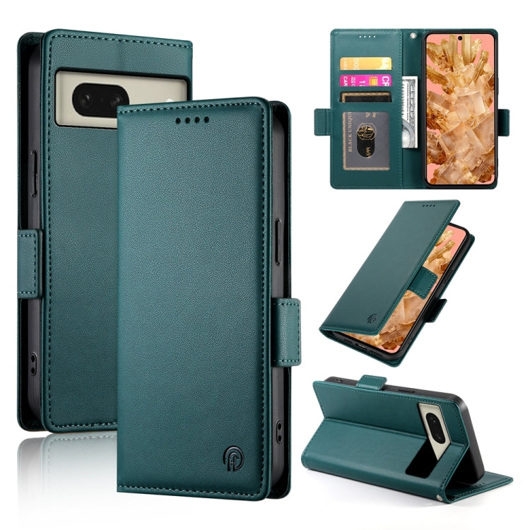 Side Buckle Magnetic Frosted Leather Phone Case, For Google Pixel 11 Pro XL, For Google Pixel 11 / Pixel 11 Pro, For Google Pixel 10a, For Google Pixel 9a, For Google Pixel 9 Pro, For Google Pixel 9, For Google Pixel 8a, For Google Pixel 8 Pro         ...