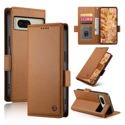 Side Buckle Magnetic Frosted Leather Phone Case, For Google Pixel 11 Pro XL, For Google Pixel 11 / Pixel 11 Pro, For Google Pixel 10a, For Google Pixel 9a, For Google Pixel 9 Pro, For Google Pixel 9, For Google Pixel 8a, For Google Pixel 8 Pro         ...
