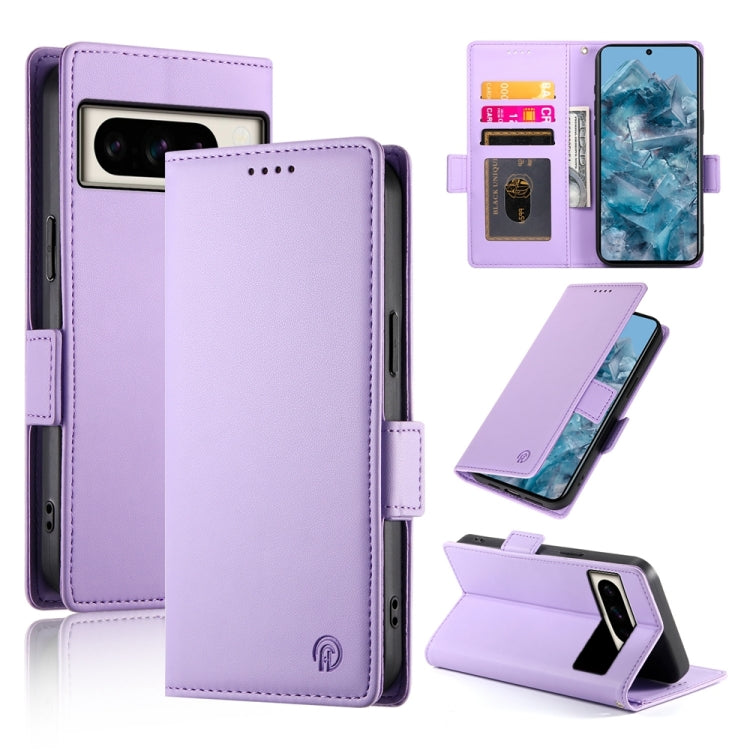 Side Buckle Magnetic Frosted Leather Phone Case, For Google Pixel 11 Pro XL, For Google Pixel 11 / Pixel 11 Pro, For Google Pixel 10a, For Google Pixel 9a, For Google Pixel 9 Pro, For Google Pixel 9, For Google Pixel 8a, For Google Pixel 8 Pro         ...