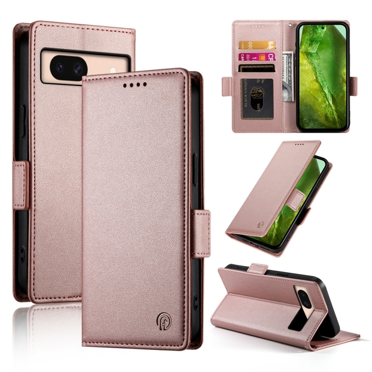 Side Buckle Magnetic Frosted Leather Phone Case, For Google Pixel 11 Pro XL, For Google Pixel 11 / Pixel 11 Pro, For Google Pixel 10a, For Google Pixel 9a, For Google Pixel 9 Pro, For Google Pixel 9, For Google Pixel 8a, For Google Pixel 8 Pro         ...