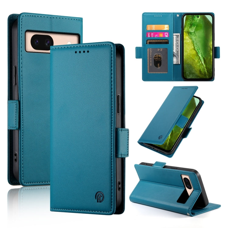 Side Buckle Magnetic Frosted Leather Phone Case, For Google Pixel 11 Pro XL, For Google Pixel 11 / Pixel 11 Pro, For Google Pixel 10a, For Google Pixel 9a, For Google Pixel 9 Pro, For Google Pixel 9, For Google Pixel 8a, For Google Pixel 8 Pro         ...