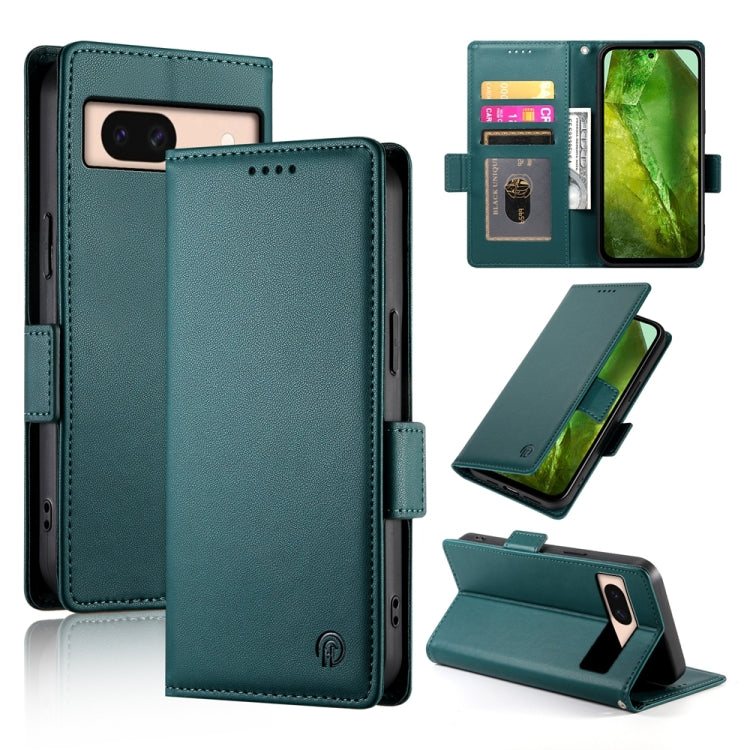 Side Buckle Magnetic Frosted Leather Phone Case, For Google Pixel 11 Pro XL, For Google Pixel 11 / Pixel 11 Pro, For Google Pixel 10a, For Google Pixel 9a, For Google Pixel 9 Pro, For Google Pixel 9, For Google Pixel 8a, For Google Pixel 8 Pro         ...