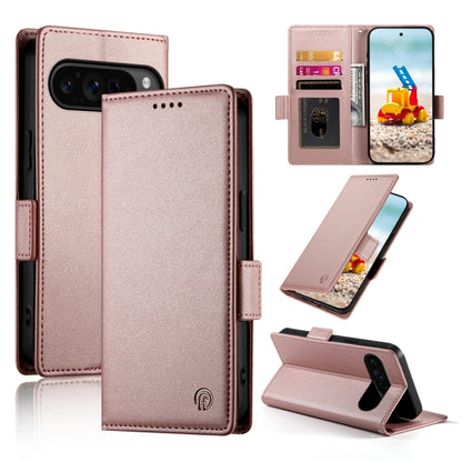 Side Buckle Magnetic Frosted Leather Phone Case, For Google Pixel 11 Pro XL, For Google Pixel 11 / Pixel 11 Pro, For Google Pixel 10a, For Google Pixel 9a, For Google Pixel 9 Pro, For Google Pixel 9, For Google Pixel 8a, For Google Pixel 8 Pro         ...