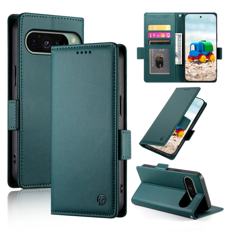 Side Buckle Magnetic Frosted Leather Phone Case, For Google Pixel 11 Pro XL, For Google Pixel 11 / Pixel 11 Pro, For Google Pixel 10a, For Google Pixel 9a, For Google Pixel 9 Pro, For Google Pixel 9, For Google Pixel 8a, For Google Pixel 8 Pro         ...