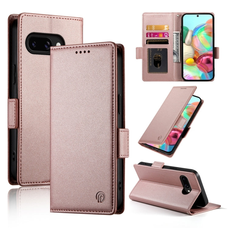 Side Buckle Magnetic Frosted Leather Phone Case, For Google Pixel 11 Pro XL, For Google Pixel 11 / Pixel 11 Pro, For Google Pixel 10a, For Google Pixel 9a, For Google Pixel 9 Pro, For Google Pixel 9, For Google Pixel 8a, For Google Pixel 8 Pro         ...