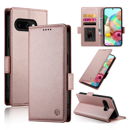 Side Buckle Magnetic Frosted Leather Phone Case, For Google Pixel 11 Pro XL, For Google Pixel 11 / Pixel 11 Pro, For Google Pixel 10a, For Google Pixel 9a, For Google Pixel 9 Pro, For Google Pixel 9, For Google Pixel 8a, For Google Pixel 8 Pro         ...